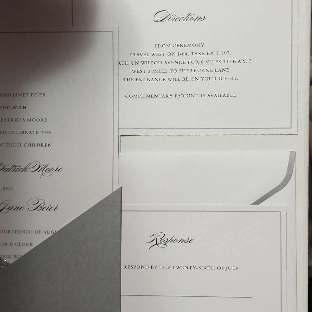 Wedding invitations - Picture 2 of 9